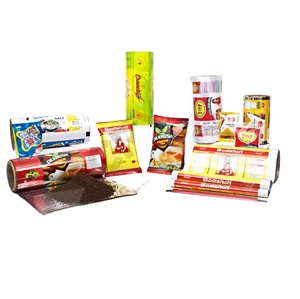 Laminated Rolls for Food Packaging Flexible Plastic Film Rolls for <b>Snacks</b> Spices Powder and Grocery Packing - Product Image 1