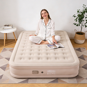 <span class=keywords><strong>Letto</strong></span> Gonfiabile Alto con 48 Fori Riempiti Morbidi e Pompa Integrata, Pronto all'Uso, Adatto per Interni ed Esterni. - Product Image 2