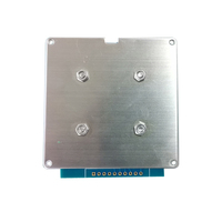 Clavier compact rétroéclairé étanche IP65 à 16 touches pour montage sur panneau # Clavier anti-explosion en acier inoxydable 304 pour l'entrée par mot de passe et l'accès aux portes