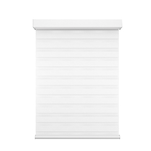 Stores enrouleurs zébrés occultants prêts à l'emploi, en tissu, fabriqués dans le Zhejiang, avec un système intégré de réglage de la lumière - Product Image 2