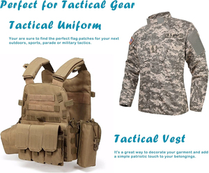 3D PVC Velcro con chó vá con chó khai thác Velcro các bản vá lỗi - Product Image 5