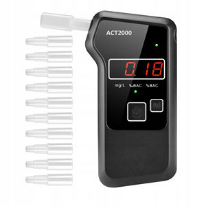 ACT ACT2000 UK Alcoholímetro Digital con Celda de Combustible, Precisión de 0.006, Tiempo de Respuesta de 5s, 50 Registros de Pruebas, Batería - Product Image 1