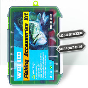 Kit d'accessoires de pêche WEIHE 329 pièces, combo d'accessoires de pêche, hameçon, plomb, anneau séparateur, <span class=keywords><strong>flotteur</strong></span>, stoppeur d'hameçon, boîte à pêche, ensemble de pêche - Product Image 6