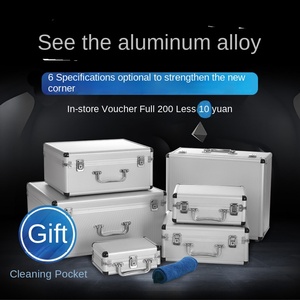 Su misura in lega di alluminio protettivo piccolo strumento Toolbox ODM supporto per custodia e <span class=keywords><strong>valigia</strong></span> - Product Image 3