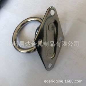 Anillo de Gimnasia de Acero Inoxidable Eda M8 45mm, Juego de un Par para Equipos de Fitness - Product Image 4