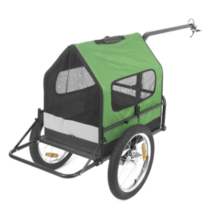 Nouveau design de remorque de vélo à grande roue durable pliante Cargo Extra Large E Bike Dog Trailer pour l'extérieur - Product Image 3