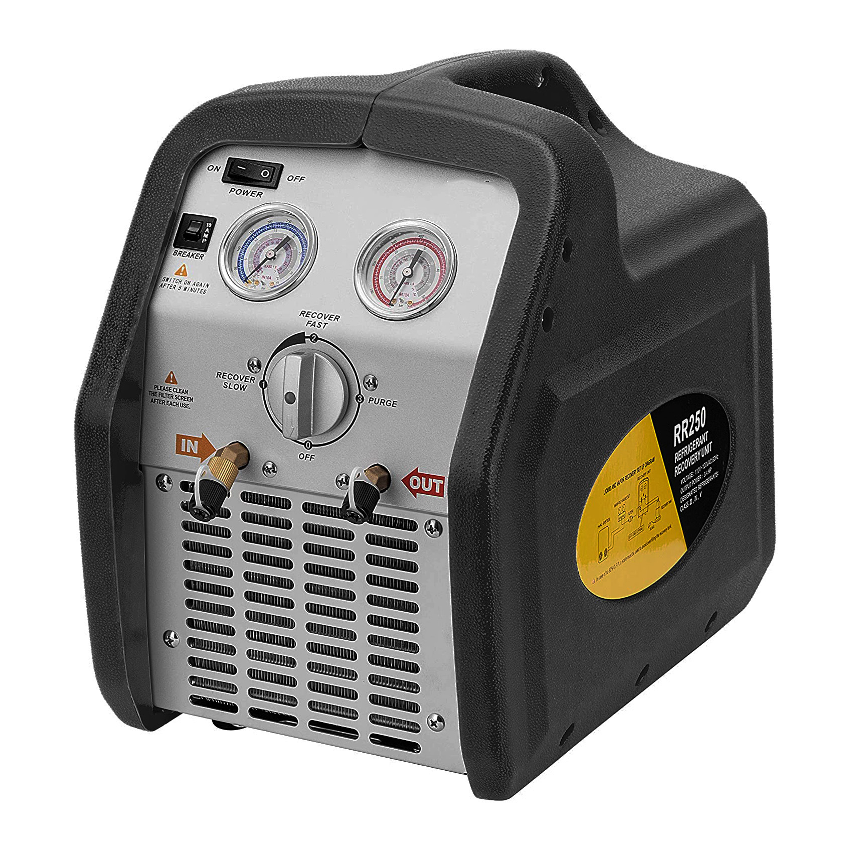 HVAC自動車RR5001HPツインシリンダー冷媒回収機/ユニットR134a、R410a、R22用 H60ad62174cb6460f9e584feebb1fe