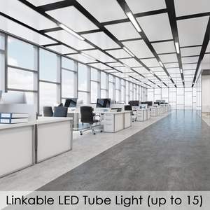 Cecaylie 36W LED Wet Room Light 120cm Tubo LED 4000K 3060LM Lámpara de taller conectable Luz de techo Tubo <span class=keywords><strong>fluorescente</strong></span> para Wet Room - Product Image 2