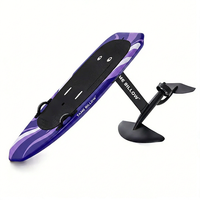 Planche hydrofoil électrique haute puissance 8000W en fibre de carbone, certifiée CE, télécommande, couleur personnalisée, garantie 1 an