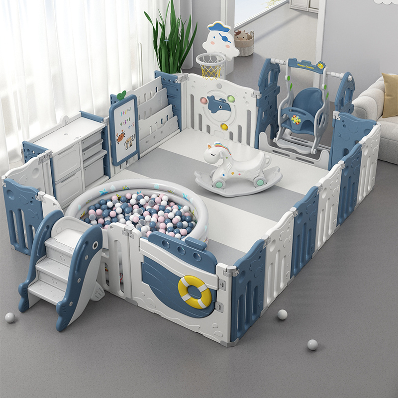 MIGO Bear Colorful Playpens Kids Play