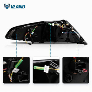 Feux arrière LED VLAND, feux arrière fumés LED pour VW Volkswagen <span class=keywords><strong>Golf</strong></span> MK7 MK7.5 <span class=keywords><strong>TSI</strong></span> 2013 2014 2015 2016 2017 2018 2019 2020 - Product Image 4