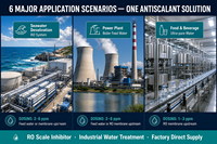 Anticalcaire liquide RO pour dessalement d'eau de mer, équivalent type 4035, pour eaux à haute dureté