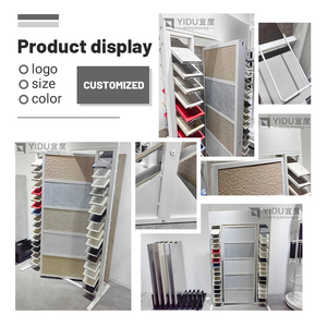 Hot bán kết hợp 360 độ lật phổ biến dọc nhân tạo thạch anh đá sàn đá cẩm thạch Loại hiển thị đứng - Product Image 5