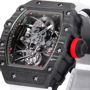 Reloj Mecánico RM Skeleton 2026, Nuevo, con Tourbillon, Moderno, Versátil, Ligero, Cómodo, Deportivo y Elegante - Product Image 2