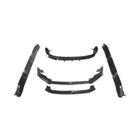 Kit carrosserie amélioré pour Porsche Panamera 976, comprenant une lèvre avant en fibre de carbone, une lèvre arrière, des jupes latérales, des diffuseurs de turbulence avant et arrière