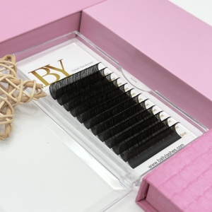 Extensions de cils volume 0.07 0.05 0.03, fournitures pour extensions de cils, cils en cachemire, extensions de cils individuelles personnalisées - Product Image 2