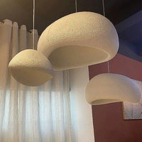 Lampe suspendue style Wabi Sabi, lustre pour salon, restaurant, lampe de plafond moderne, luminaire suspendu design pour bar