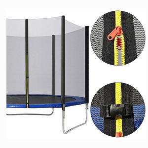 Trampoline de gymnastique pour enfants de 14 pieds rond en acier inoxydable pour le parc de trampoline intérieur - Product Image 6