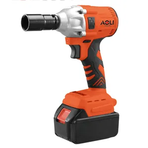 Electric Power Tools Brushless Rechargeable Lithium-Ion Cordless Impact Wrench