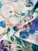 Écharpe en soie pure 100% de luxe sur mesure 14 momme |   Foulard carré en soie imprimé OEM 90x90cm, vente en gros, foulard en soie personnalisé avec logo