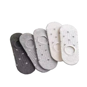 Women Seamless <b>Socks</b> With Bow Pattern <b>Breathable</b> Sweat Absorbing Thin Invisible Mesh Style For Youth 18 40 Years Old - Product Image 3