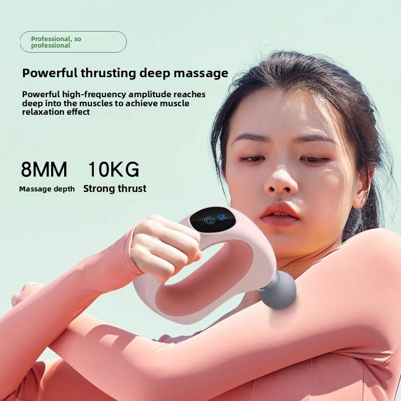 ORANGLES 2026 New Fascia Gun | Mini Handheld Electric Massage Gun for Deep Tissue Muscle Pain Relief, Percussion Therapy with 4-6 Speeds & Quiet Motor – Portable Recovery Device for Athletes & Home Use (Qatar) - detailed closeup view - illustrating benefits - Image 3 of 5 | created for all | Shop 2026 New Fascia Gun | Mini Handheld Electric Massage Gun for Deep Tissue Muscle Pain Relief, Percussion Therapy with 4-6 Speeds & Quiet Motor – Portable Recovery Device for Athletes & Home Use (Qatar) North Carolina | Free Shipping ORANGLES