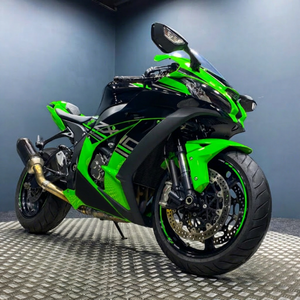 Moto de course haute performance LUXURY STOCK 2025 ZX-10R Vert Noir avec accessoires, alimentation sans fil/à batterie, origine US, acompte - Product Image 1