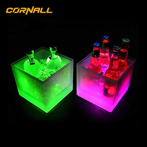 6 Chai Champagne Bar <span class=keywords><strong>Ice</strong></span> Thùng <span class=keywords><strong>LED</strong></span> Sáng Bia Chai Rượu <span class=keywords><strong>Led</strong></span> Có Thể Sạc Lại Acrylic <span class=keywords><strong>Ice</strong></span> Xô - Product Image 2