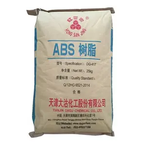 ABS reçine enjeksiyon sınıfı dg-417 Tianjin Dagu ABS plastik hammadde (çin'de yapılan)