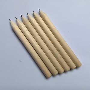 Crayon de golf personnalisé avec logo, HB, court, 3,5 pouces de longueur, en bois naturel, pour les chambres d'hôtel et les maisons d'hôtes, mini-crayons pour les jeux de mariage - Product Image 3