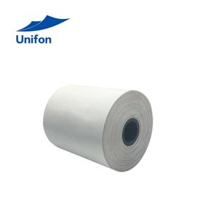 Rouleaux de papier thermique monocouche en gros, directement de l'usine, 57*40mm, 100% pâte de bois, rouleaux de papier pour caisse enregistreuse POS/ATM - Product Image 1