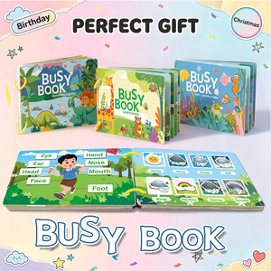 Livre d'activités Montessori pour la petite enfance : Ferme, Dinosaures, Monde marin – Jouet éducatif pour garçons et filles, idéal pour les anniversaires - Product Image 5