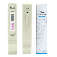 Testeur de qualité de l'eau numérique TDS Meter pour l'eau potable, les aquariums et la culture hydroponique