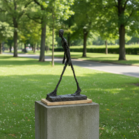 Statue abstraite en bronze de design populaire et célèbre MALTON pour la décoration de la maison