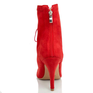 Nouveauté bottes de danse latine pour femmes avec talon de 10cm chaussures de danse de fête et de sports de plein air chaussures de danse de salon <span class=keywords><strong>salsa</strong></span> noires - Product Image 6