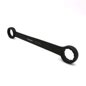 WEDO DIN Standard (DIN 837) <span class=keywords><strong>Clé</strong></span> forgée à usage unique Double boîte <span class=keywords><strong>plate</strong></span> Résistance à l'usure Surface de pulvérisation noire - Product Image 3