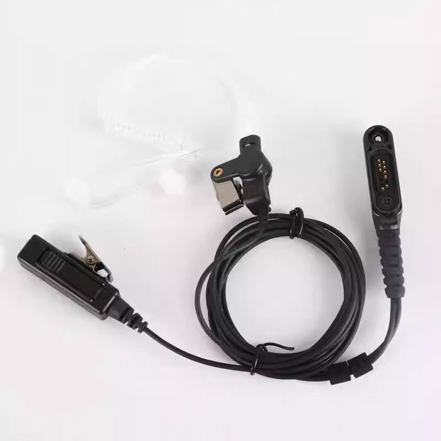 Air Tube PTT Earpiece Original IMPRES Chip Two Way Radio Headset Mic Motorola Earphone Walkie Talkie Microphone APX N50 N70 R7