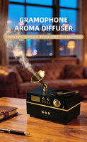 Diffuseur d'aromathérapie ultrasonique vintage le plus vendu, avec télécommande pour haut-parleur, huiles essentielles, en plastique