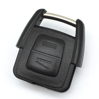 Coque de clé de voiture de remplacement pour télécommande sans support de pile