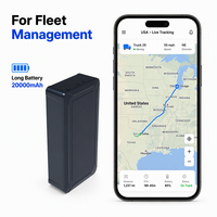 Perangkat Pelacak GPS 4G Real Time Magnetik 20000mAh Daya Tahan Baterai Lama Nirkabel Pabrik Terverifikasi untuk Sepeda Motor, Kendaraan, dan Armada