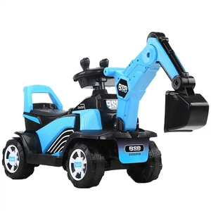 Children's Electric <strong>Excavator</strong> <strong>Excavator</strong> Large Can <strong>Sit</strong> Can Ride Toy Car Four-wheel Engineering Car Slide <strong>Excavator</strong>