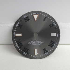 Cadran de montre personnalisé en laiton Sunburst de 29 mm pour mouvement NH35 avec logo sur mesure - Product Image 4