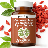 Compléments alimentaires en capsules d'huile de poisson et de coenzyme Q10 à base de plantes, marque privée OEM, pour la santé cardiaque et cardiovasculaire, soutien digestif