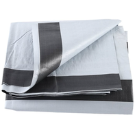 Bâche de toiture agricole en maille tissée enduite de PE imperméable avec protection anti-UV et service de découpe
