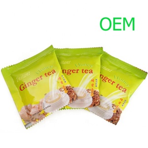 Bebidas instantáneas de jengibre con certificado Halal, cajas de embalaje con logotipo personalizado, té de jengibre y miel instantánea - Product Image 3