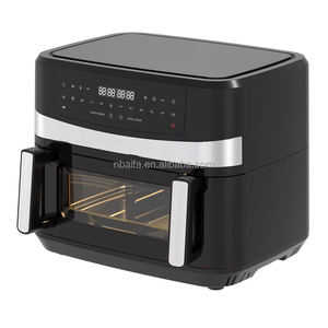 Aifa 9L 10L большая кастрюля двойная воздушная фритюрница с <span class=keywords><strong>2</strong></span> независимыми контрольными двумя зонами корзина для жарки двойная воздушная фритюрница - Product Image 5