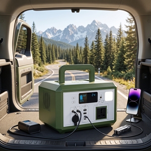 Generador de Energía Portátil para Exteriores CY-HY-600W, Batería LiFePO4, Carga Rápida PD, Múltiples Interfaces, Fuente de Energía de Emergencia para Camping - Product Image 6