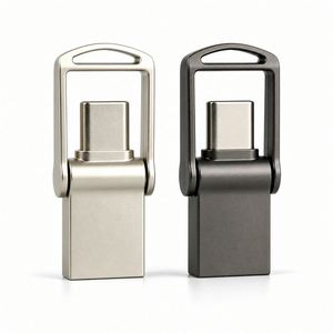 Memoria USB 3.0 Metálica Giratoria Tipo C OTG, Pendrive con Formato de Tarjeta de Visita, de 1GB a 128GB - Product Image 1