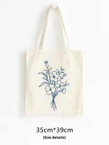 Sac fourre-tout en toile moyen écologique <span class=keywords><strong>pour</strong></span> usage promotionnel, motif géométrique <span class=keywords><strong>pour</strong></span> <span class=keywords><strong>cours</strong></span> de tutorat et formations - Product Image 3