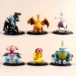 Figurine de monstre de <span class=keywords><strong>dessin</strong></span> <span class=keywords><strong>animé</strong></span> style Q, boîte mystère et Gashapon, statue de créature fantastique mignonne, jouet de décoration de bureau - Product Image 1